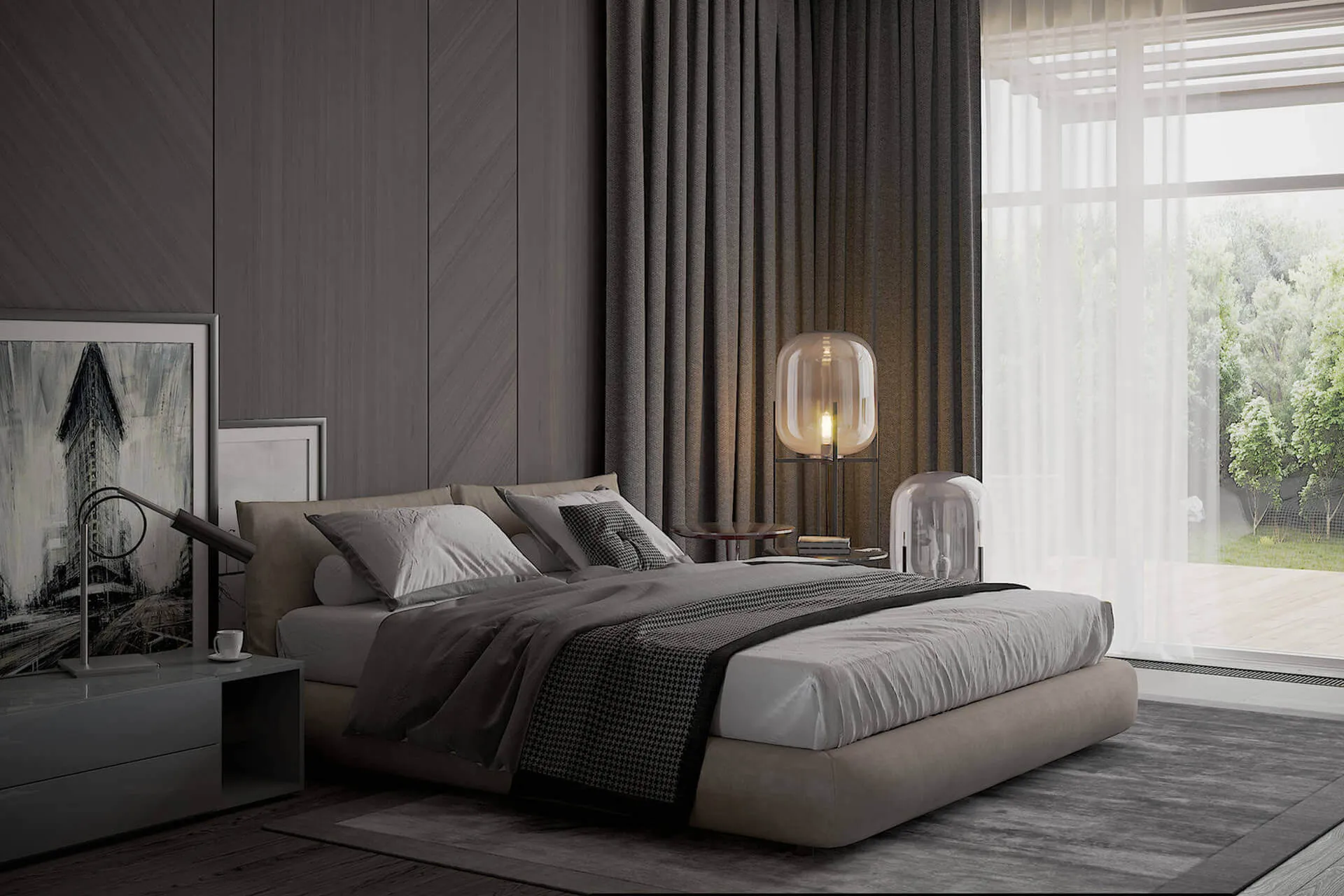 Landing cover home